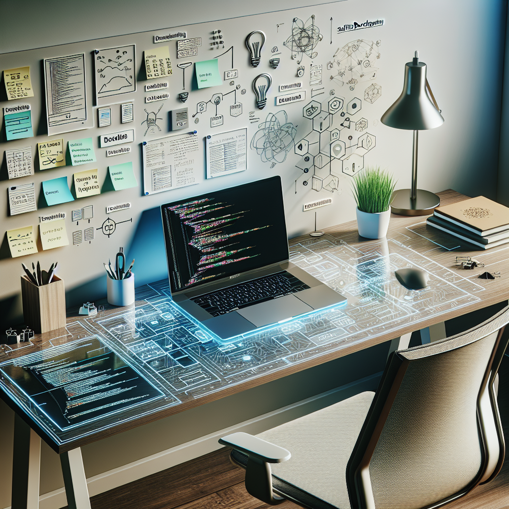 An image representing software development